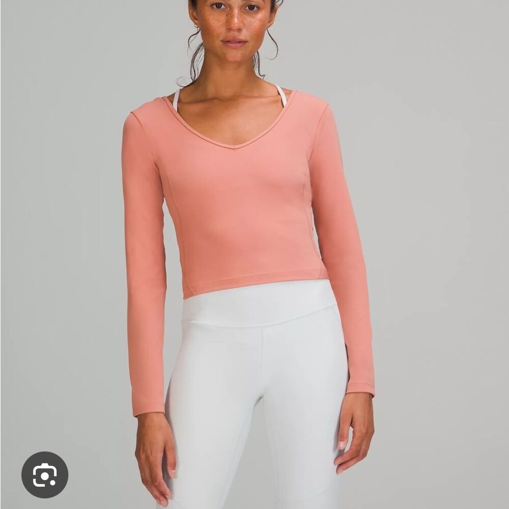 Lululemon Align Pink Long Sleeve Top